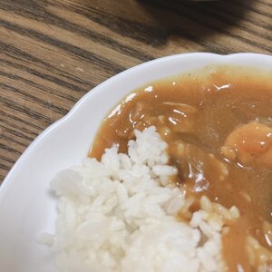 甘くておいしいりんごとはちみつカレー